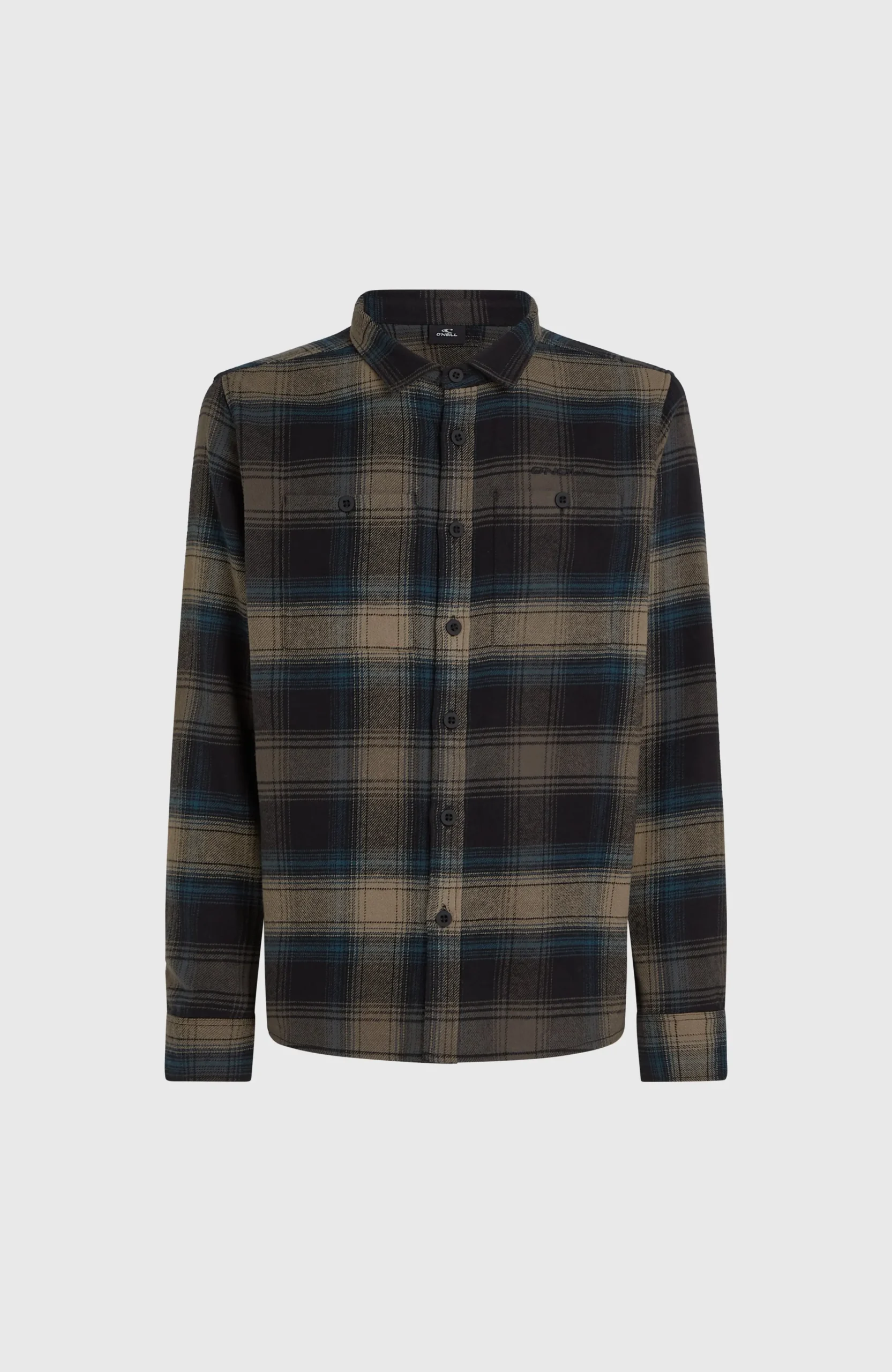 Homme O'Neill Tops & Chemises|Protection Anti-Uv-HommesChemise en flanelle Check| Noire