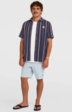 Homme O'Neill Tops & Chemises|Protection Anti-Uv-HommesChemise jacquard O'Riginals| Bleu