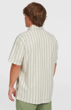 Homme O'Neill Tops & Chemises|Protection Anti-Uv-HommesChemise Jacquard Stripe| Beige