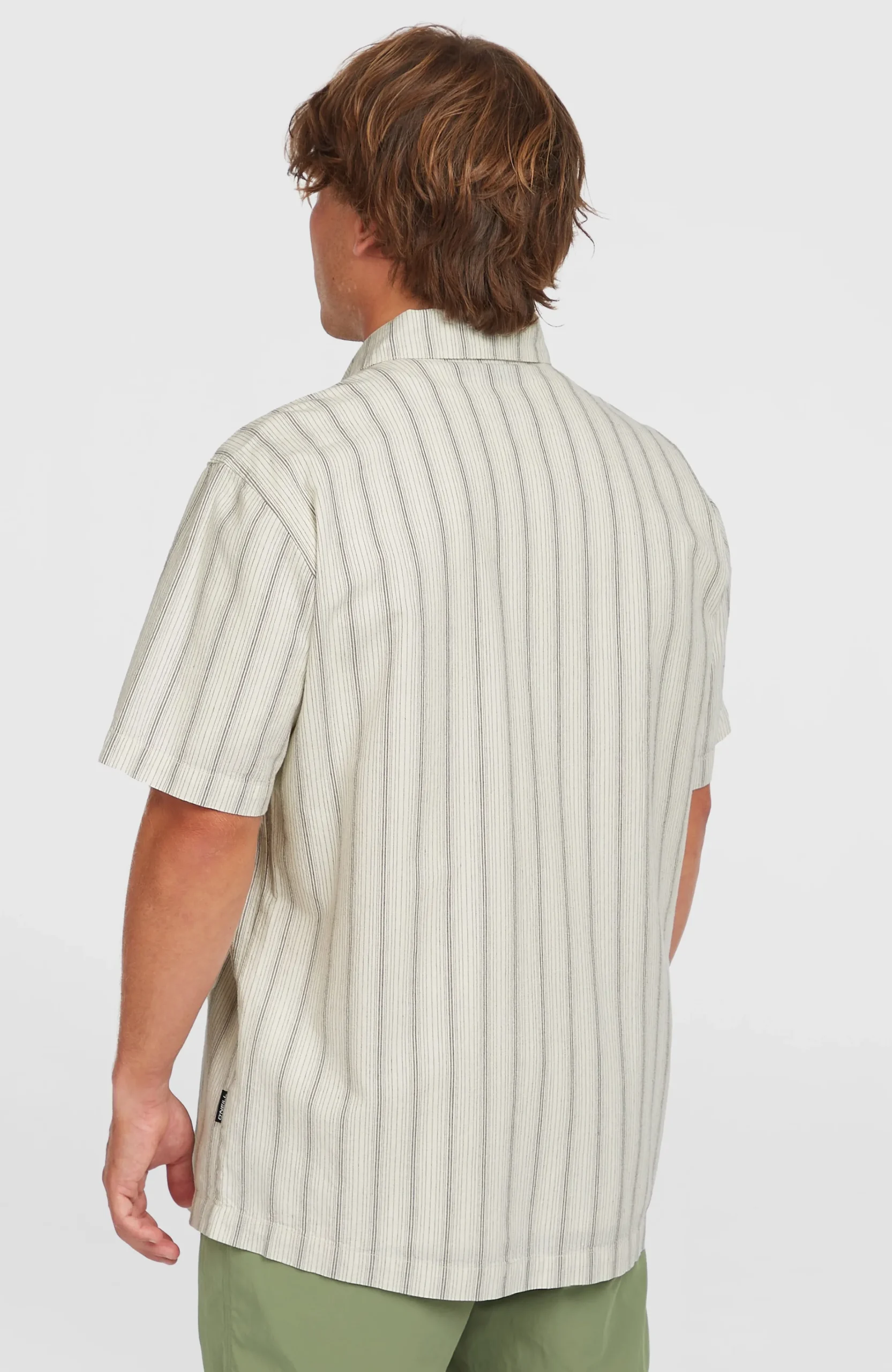 Homme O'Neill Tops & Chemises|Protection Anti-Uv-HommesChemise Jacquard Stripe| Beige