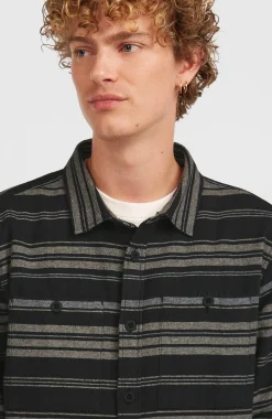Homme O'Neill Tops & Chemises|Protection Anti-Uv-HommesChemise Must-Have en flanelle| Noire