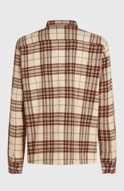 Homme O'Neill Tops & Chemises|Protection Anti-Uv-HommesChemise Must-Have en flanelle| Beige