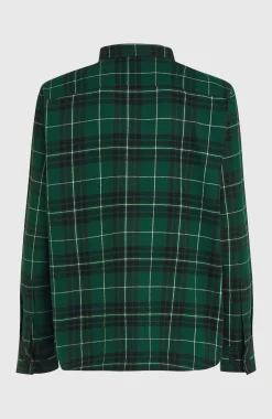 Homme O'Neill Tops & Chemises|Protection Anti-Uv-HommesChemise Must-Have en flanelle| Vert