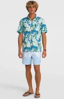 Homme O'Neill Tops & Chemises|Protection Anti-Uv-HommesChemise Print| Bleu