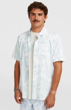 Homme O'Neill Tops & Chemises|Protection Anti-Uv-HommesChemise Print| Blanc