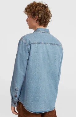 Homme O'Neill Tops & Chemises|Protection Anti-Uv-HommesChemise O'Riginals en jean| Bleu