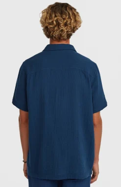 Homme O'Neill Tops & Chemises|Protection Anti-Uv-HommesChemise O'Riginals Structure| Bleu
