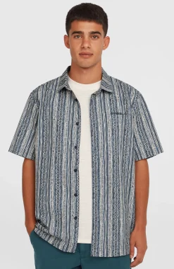 Homme O'Neill Tops & Chemises|Protection Anti-Uv-HommesChemise Print| Bleu