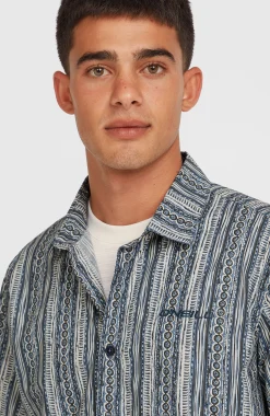 Homme O'Neill Tops & Chemises|Protection Anti-Uv-HommesChemise Print| Bleu