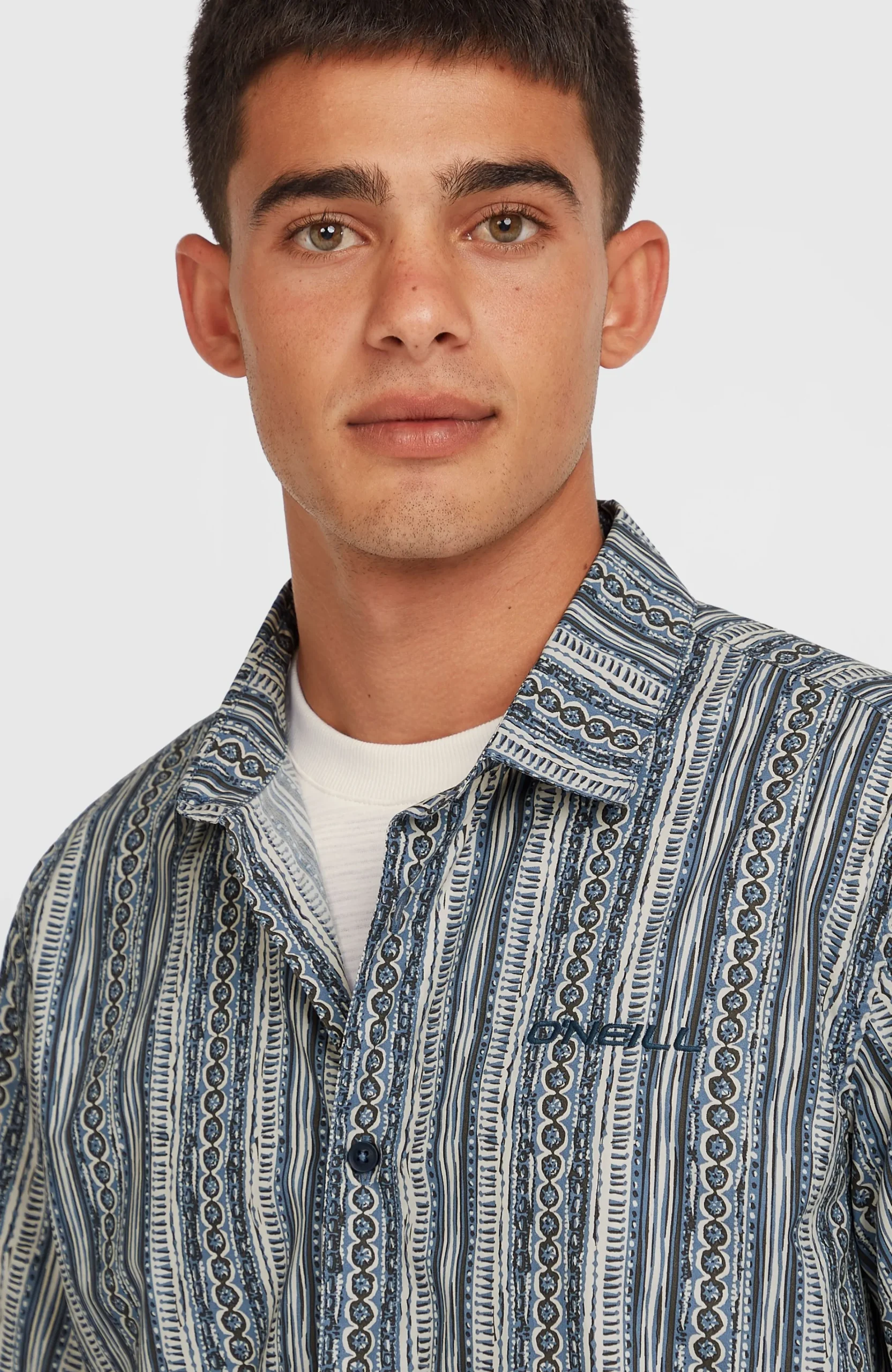 Homme O'Neill Tops & Chemises|Protection Anti-Uv-HommesChemise Print| Bleu