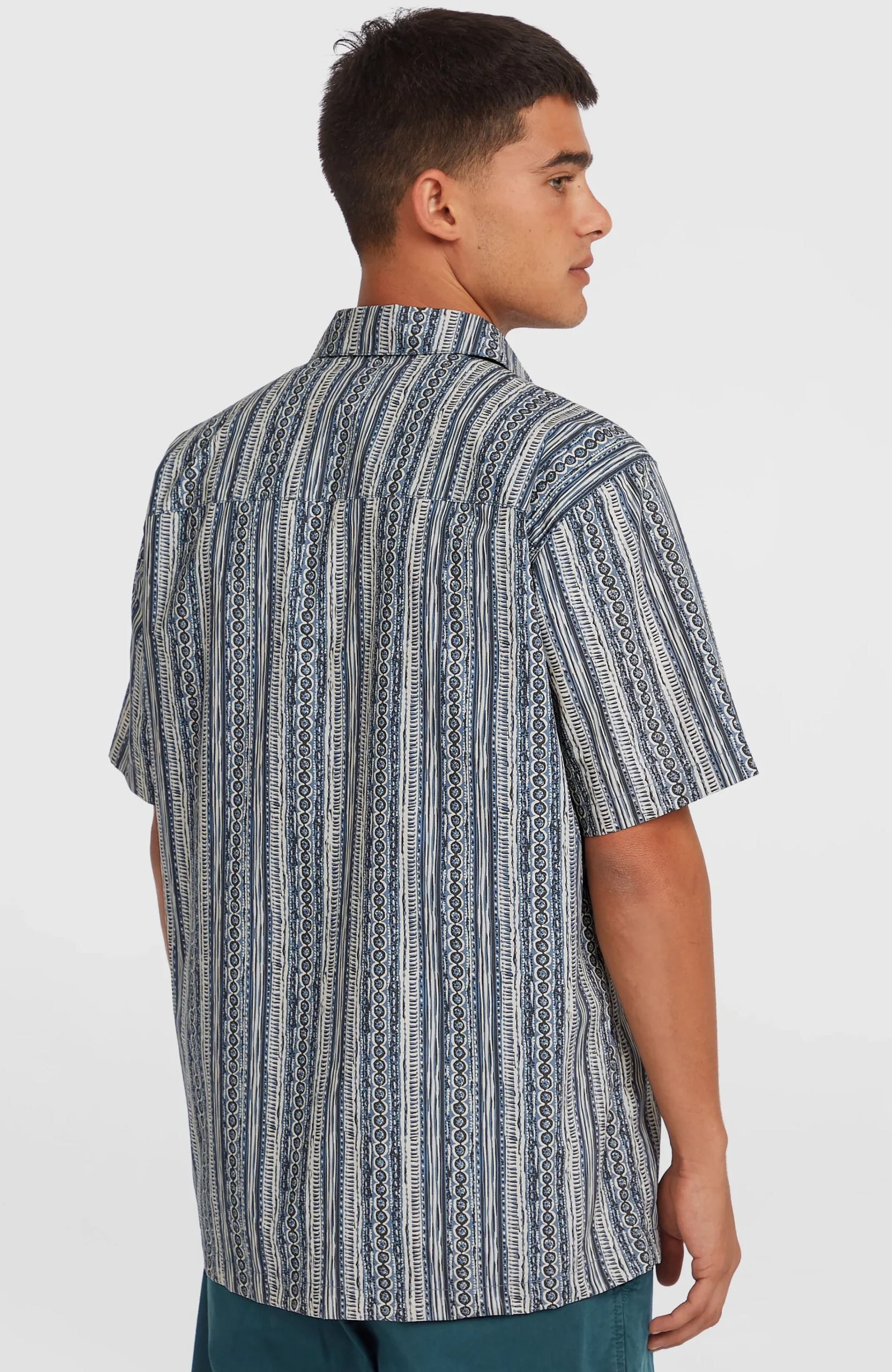 Homme O'Neill Tops & Chemises|Protection Anti-Uv-HommesChemise Print| Bleu
