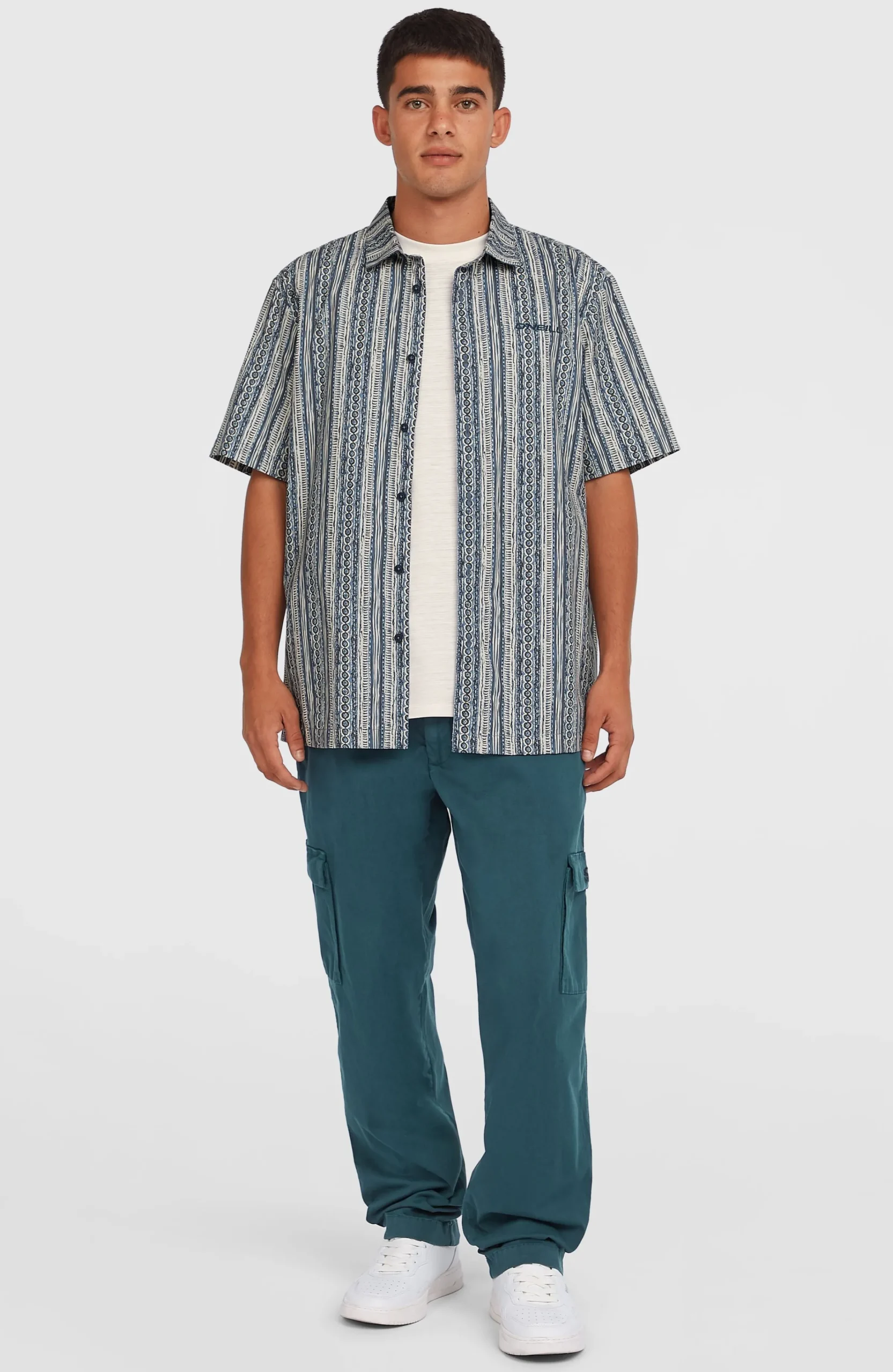 Homme O'Neill Tops & Chemises|Protection Anti-Uv-HommesChemise Print| Bleu