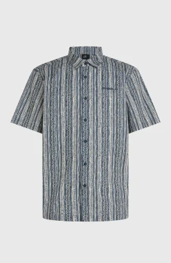 Homme O'Neill Tops & Chemises|Protection Anti-Uv-HommesChemise Print| Bleu