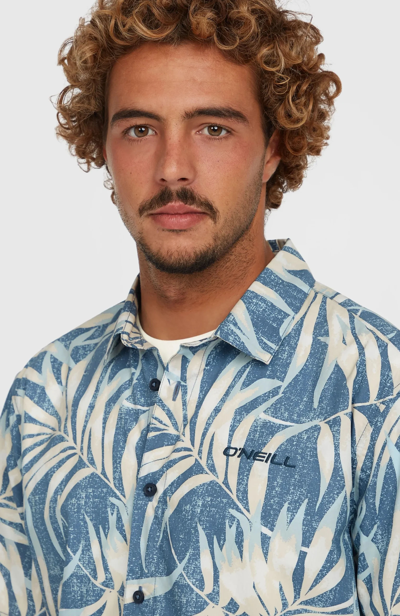 Homme O'Neill Tops & Chemises|Protection Anti-Uv-HommesChemise Print| Bleu