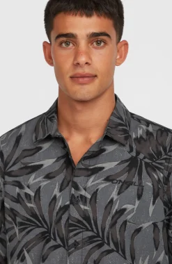 Homme O'Neill Tops & Chemises|Protection Anti-Uv-HommesChemise Print| Noire