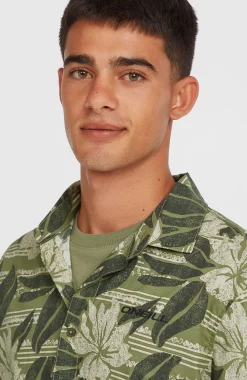 Homme O'Neill Tops & Chemises|Protection Anti-Uv-HommesChemise Print| Vert