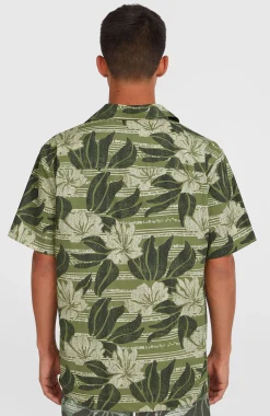 Homme O'Neill Tops & Chemises|Protection Anti-Uv-HommesChemise Print| Vert