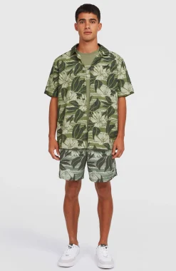 Homme O'Neill Tops & Chemises|Protection Anti-Uv-HommesChemise Print| Vert