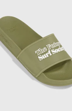 Homme O'Neill Tongs Et Chaussures|Tongs Et Chaussures-HommesClaquettes unisexes Future Surf Society| Vert
