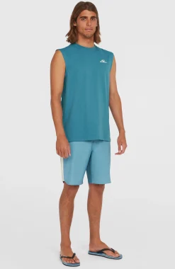Homme O'Neill T-Shirts|Protection Anti-Uv-HommesDébardeur Graphic| Bleu