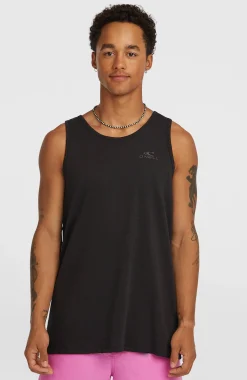 Homme O'Neill T-Shirts|Protection Anti-Uv-HommesDébardeur Slub | Noire