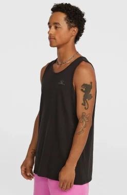 Homme O'Neill T-Shirts|Protection Anti-Uv-HommesDébardeur Slub | Noire