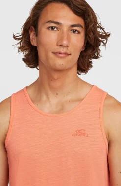 Homme O'Neill T-Shirts|Protection Anti-Uv-HommesDébardeur Slub | Orange