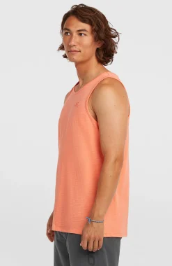 Homme O'Neill T-Shirts|Protection Anti-Uv-HommesDébardeur Slub | Orange