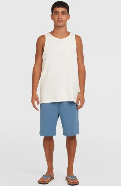 Homme O'Neill T-Shirts|Protection Anti-Uv-HommesDébardeur Slub | Blanc