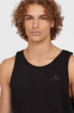 Homme O'Neill T-Shirts|Protection Anti-Uv-HommesDébardeur Slub | Noire