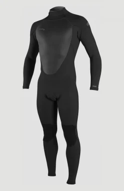 Homme O'Neill Combinaisons|Protection Anti-Uv-HommesEpic 4/3mm Back Zip Full Wetsuit| Noire