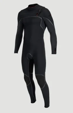 Homme O'Neill Combinaisons|Protection Anti-Uv-HommesHyperfreak Fire 4/3mm+ Chest Zip Full Wetsuit| Noire