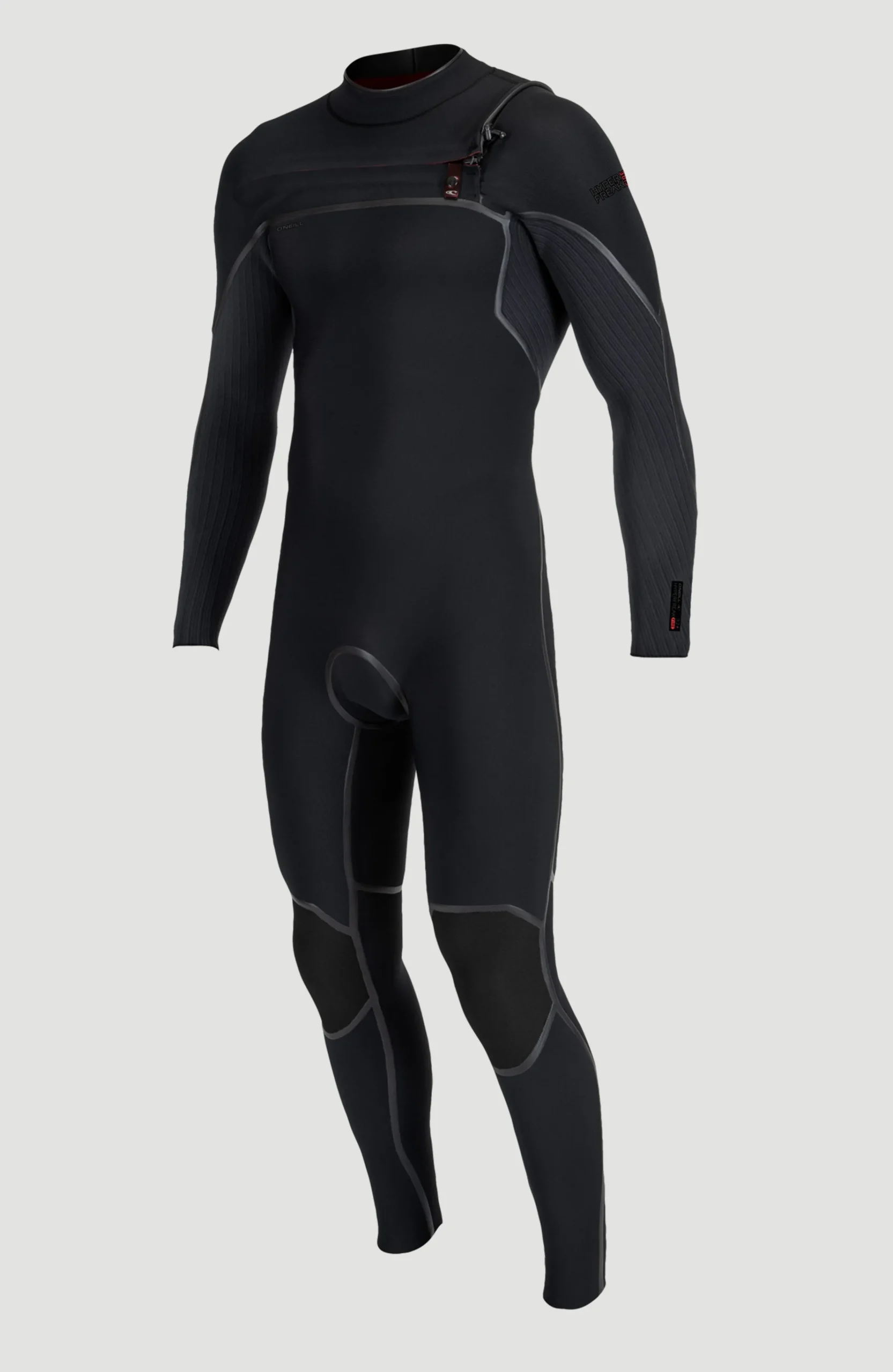Homme O'Neill Combinaisons|Protection Anti-Uv-HommesHyperfreak Fire 4/3mm+ Chest Zip Full Wetsuit| Noire