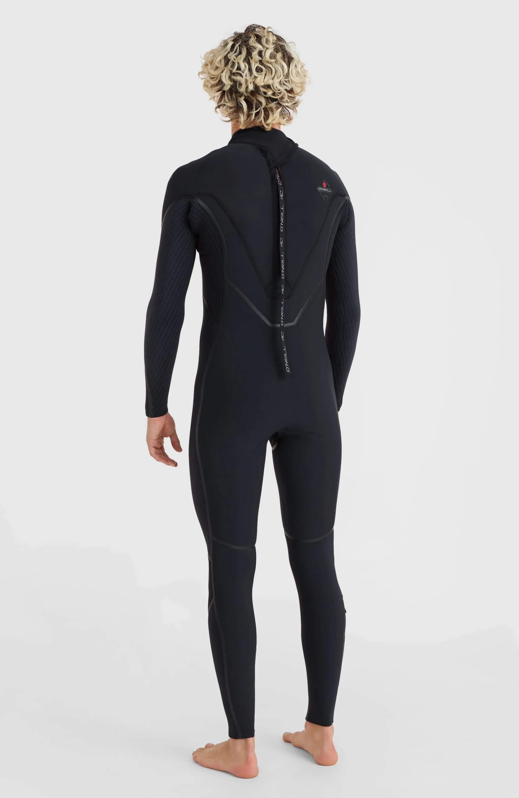 Homme O'Neill Combinaisons|Protection Anti-Uv-HommesHyperfreak Fire 4/3mm Back Zip Full Wetsuit| Noire