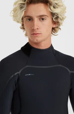 Homme O'Neill Combinaisons|Protection Anti-Uv-HommesHyperfreak Fire 4/3mm Back Zip Full Wetsuit| Noire