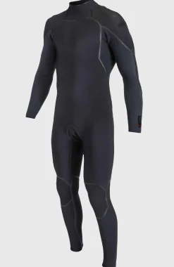 Homme O'Neill Combinaisons|Protection Anti-Uv-HommesHyperfreak Fire 4/3mm Back Zip Full Wetsuit| Noire