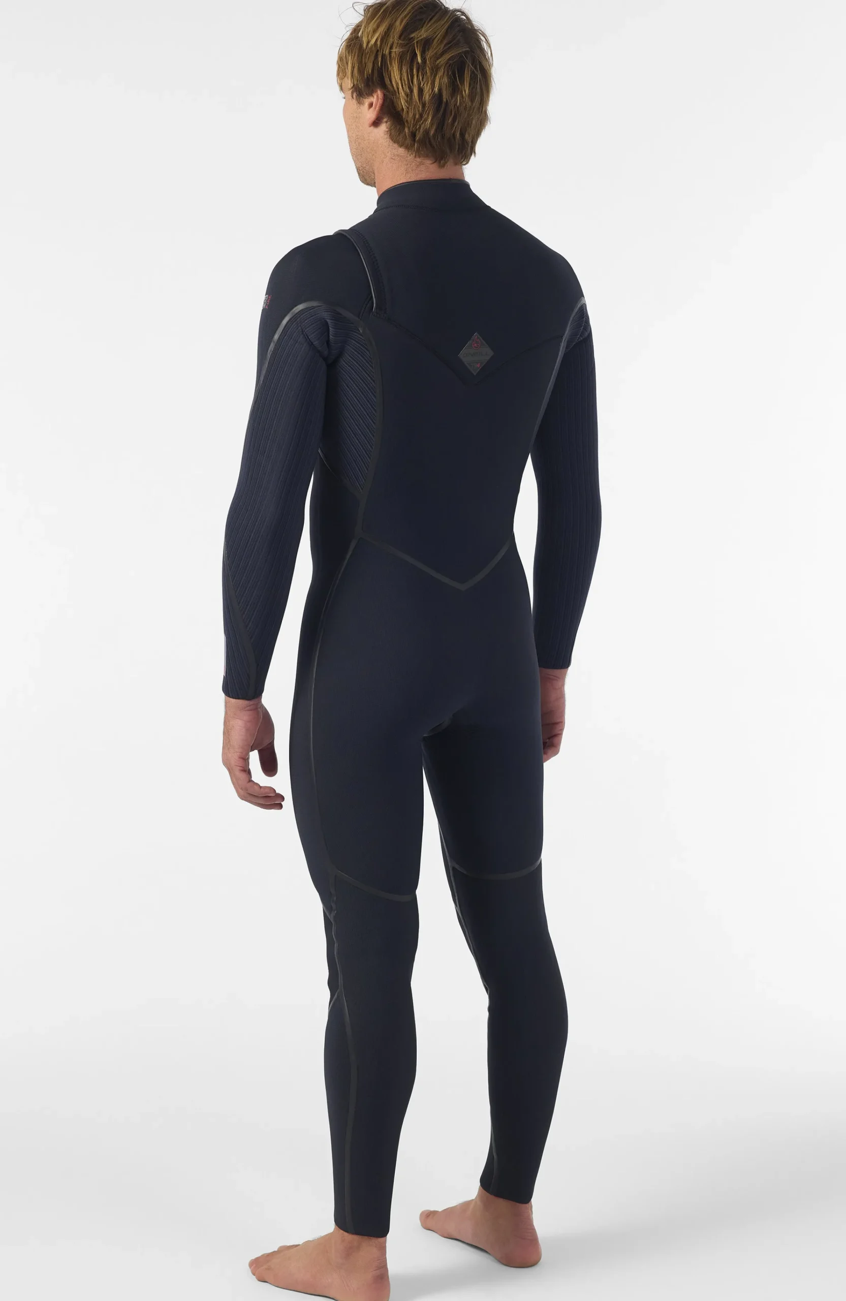 Homme O'Neill Combinaisons|Protection Anti-Uv-HommesHyperfreak Fire 5/4mm+ Chest Zip Full Wetsuit| Noire