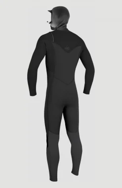 Homme O'Neill Combinaisons|Protection Anti-Uv-HommesHyperfreak Plus 4/3mm Chest Zip Hood| Noire