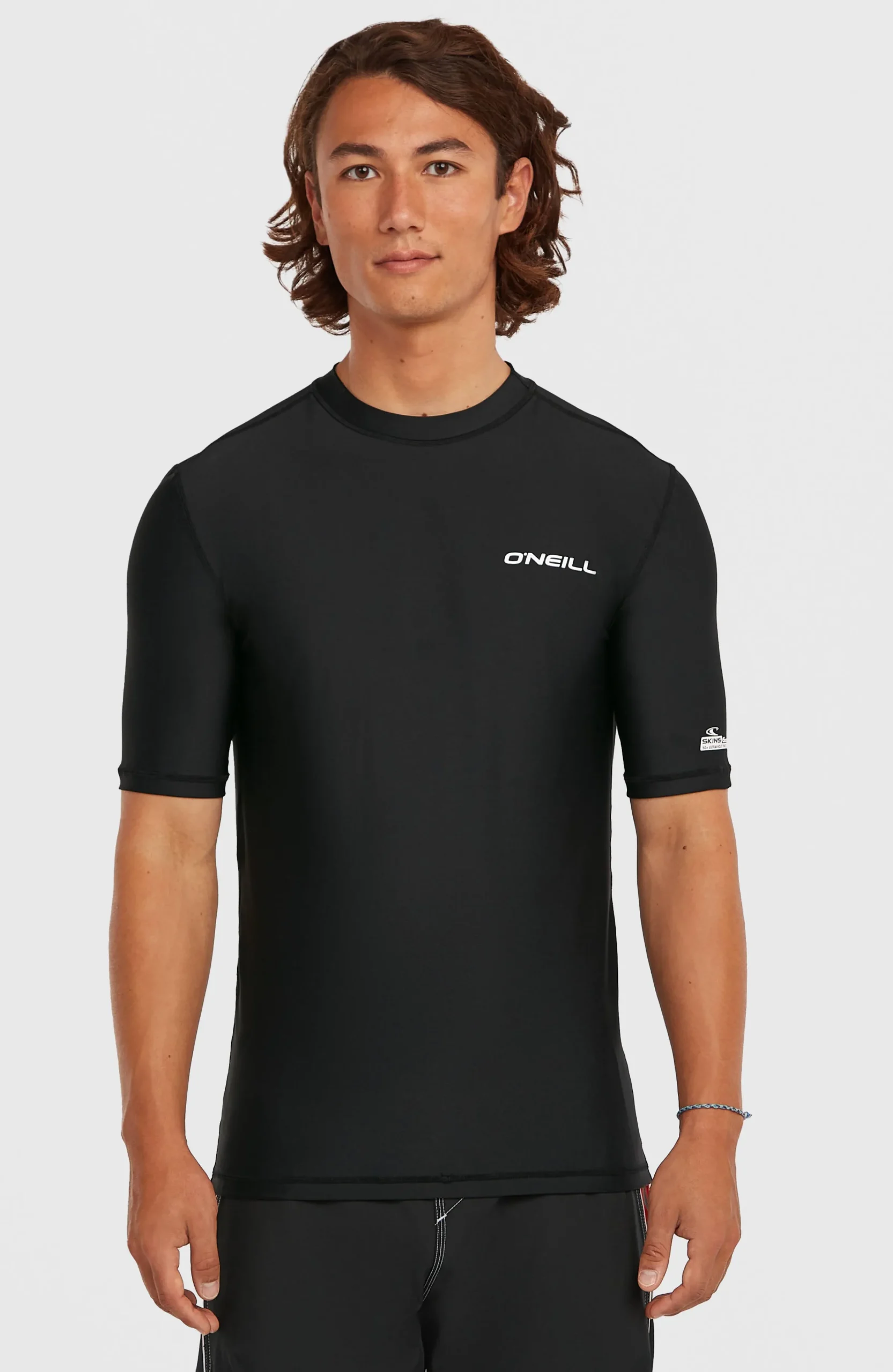 Homme O'Neill Protection Anti-Uv|Protection Anti-Uv-HommesLycra à manches courtes | Noire