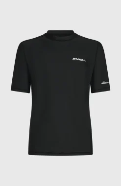 Homme O'Neill Protection Anti-Uv|Protection Anti-Uv-HommesLycra à manches courtes | Noire