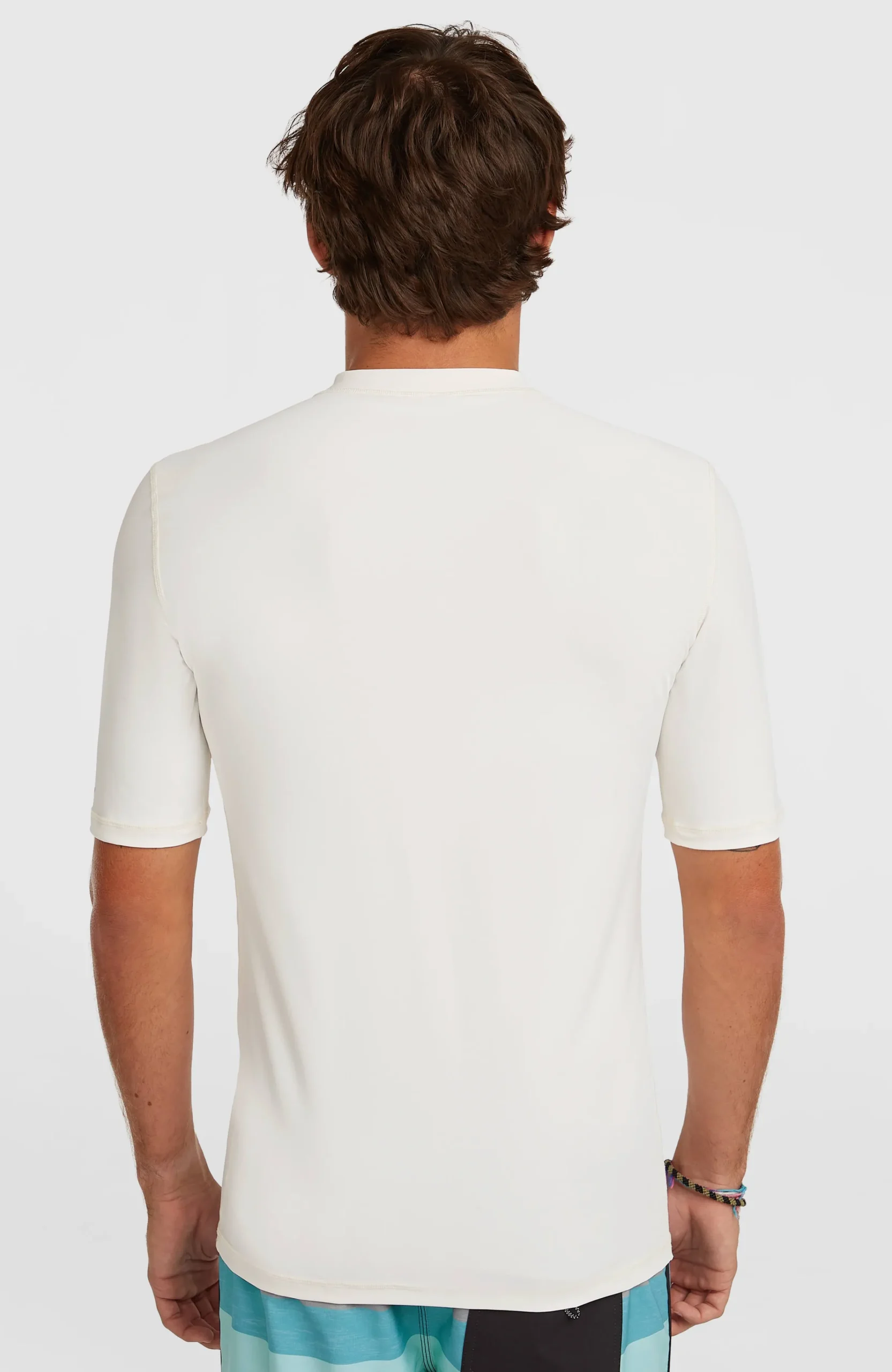 Homme O'Neill Protection Anti-Uv|Protection Anti-Uv-HommesLycra à manches courtes | Blanc