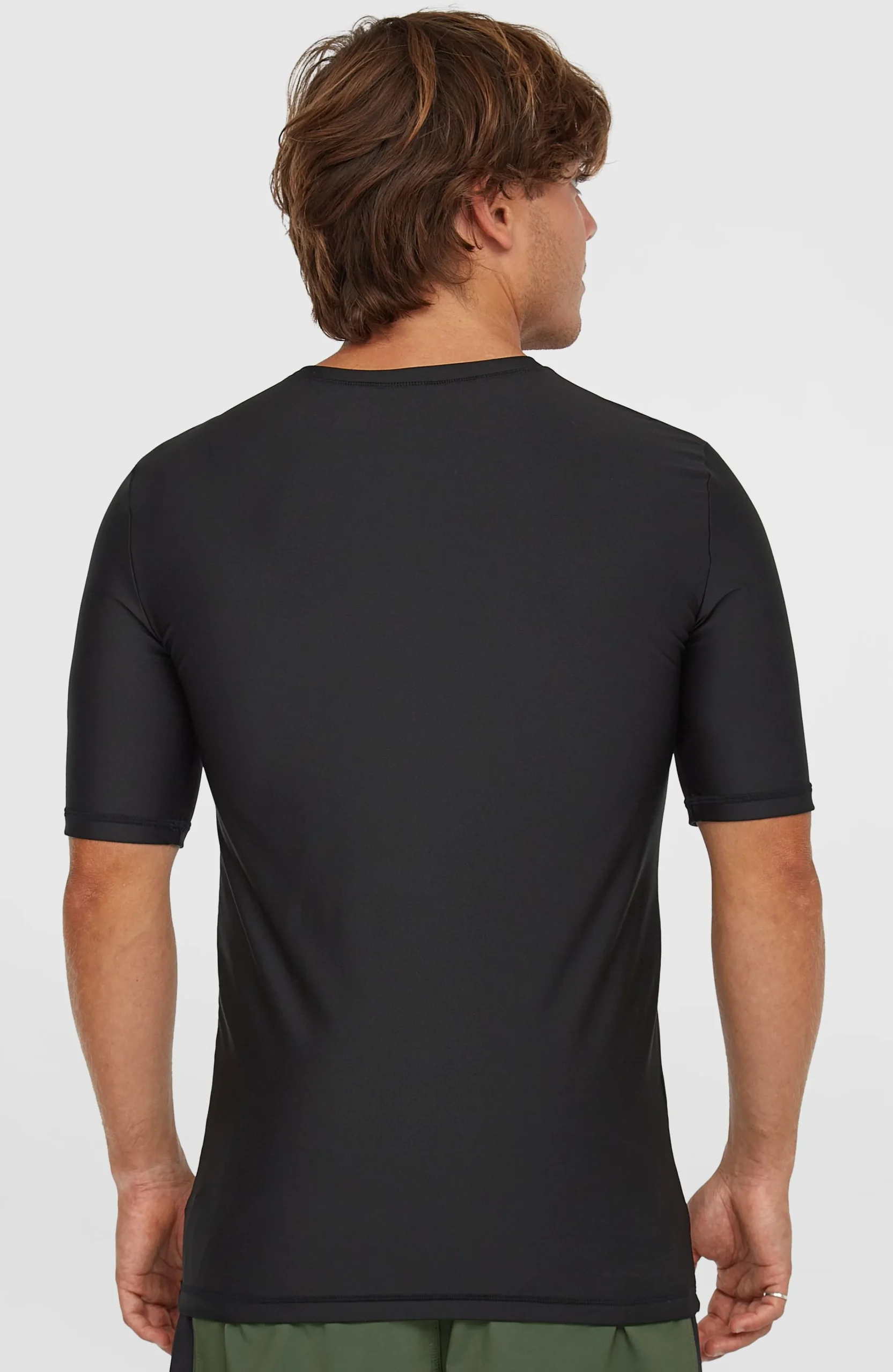 Homme O'Neill Protection Anti-Uv|Protection Anti-Uv-HommesLycra à manches courtes Essentials| Noire
