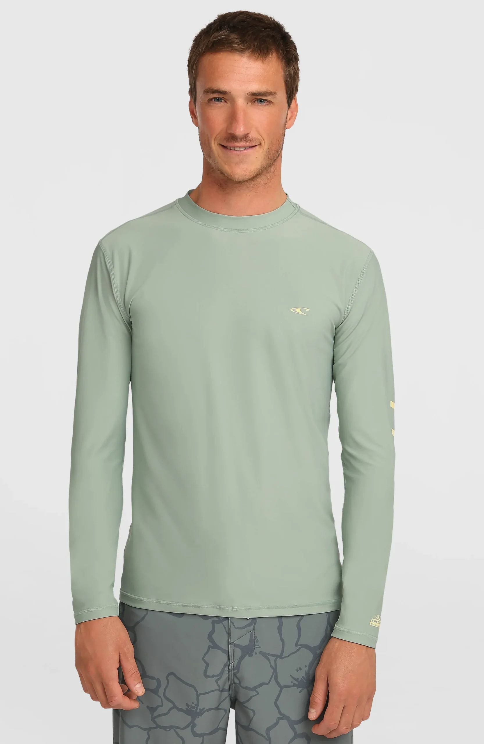 Homme O'Neill Protection Anti-Uv|Protection Anti-Uv-HommesLycra à manches longues | Vert