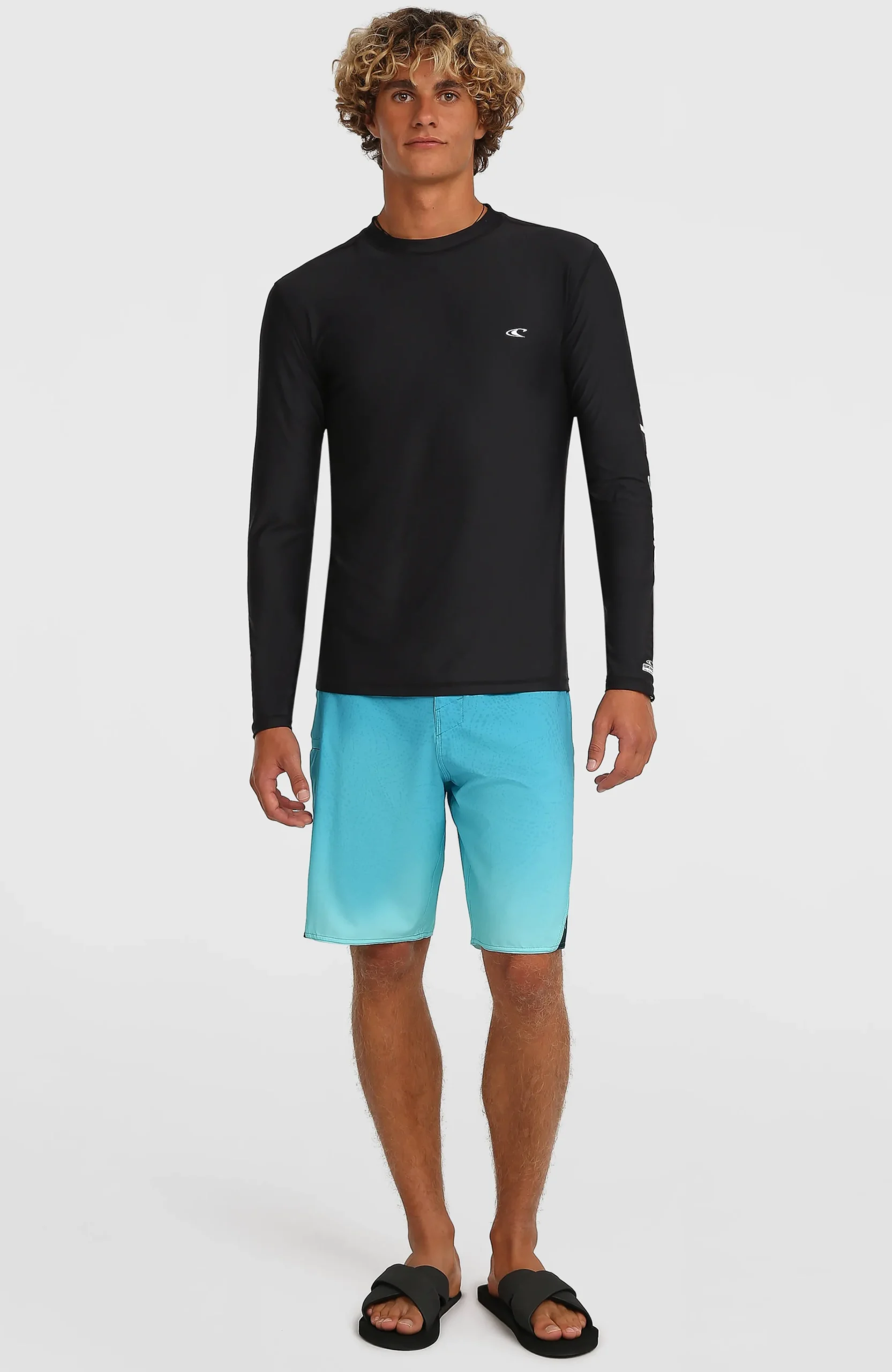 Homme O'Neill Protection Anti-Uv|Protection Anti-Uv-HommesLycra à manches longues | Noire