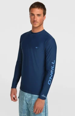 Homme O'Neill Protection Anti-Uv|Protection Anti-Uv-HommesLycra à manches longues | Bleu