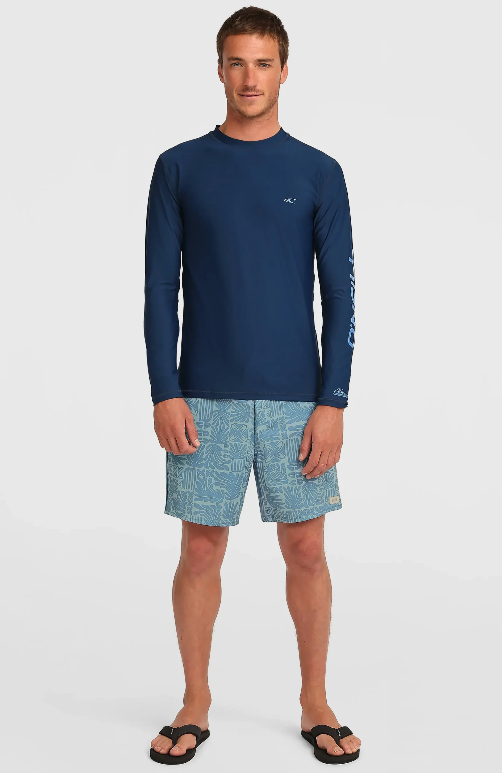 Homme O'Neill Protection Anti-Uv|Protection Anti-Uv-HommesLycra à manches longues | Bleu
