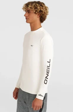 Homme O'Neill Protection Anti-Uv|Protection Anti-Uv-HommesLycra à manches longues | Blanc