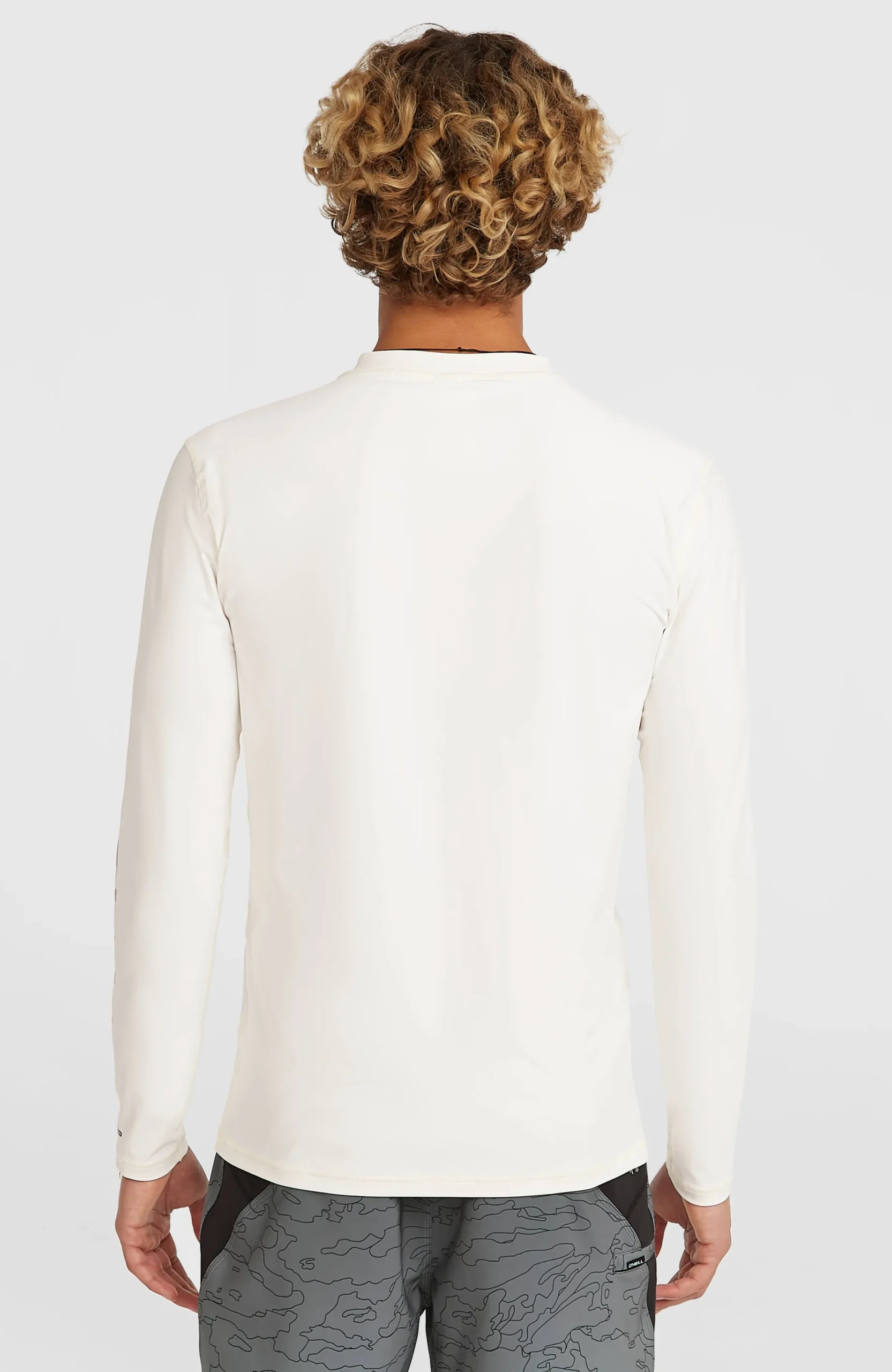 Homme O'Neill Protection Anti-Uv|Protection Anti-Uv-HommesLycra à manches longues | Blanc