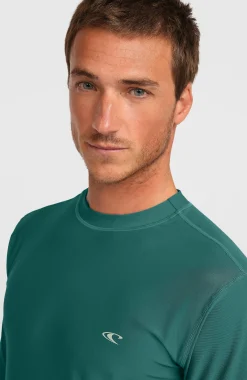 Homme O'Neill Protection Anti-Uv|Protection Anti-Uv-HommesLycra à manches longues | Vert