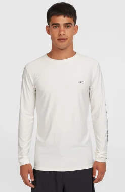 Homme O'Neill Protection Anti-Uv|Protection Anti-Uv-HommesLycra à manches longues Essentials| Blanc